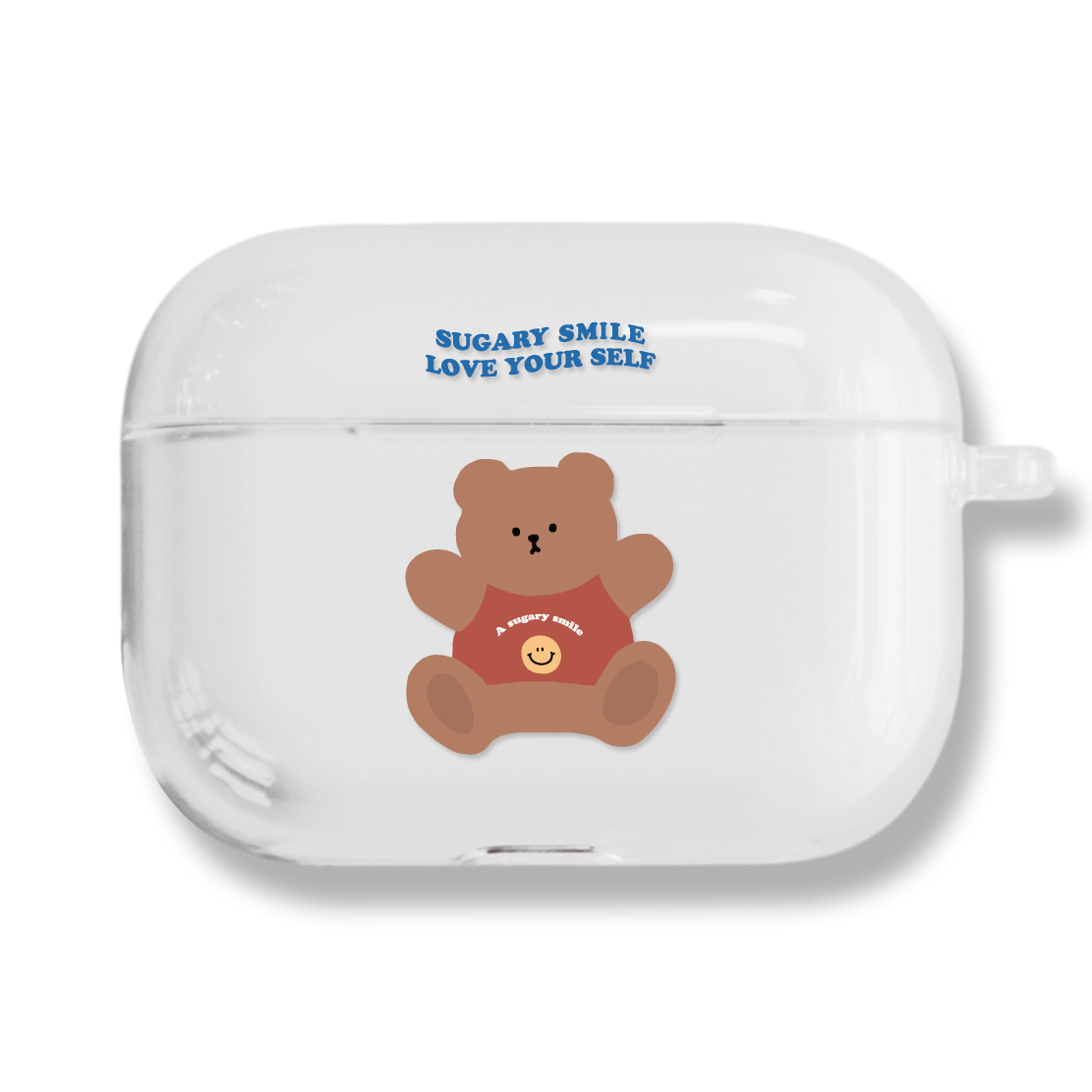 [CLEAR AIRPODS PRO] 621 Sugary bear