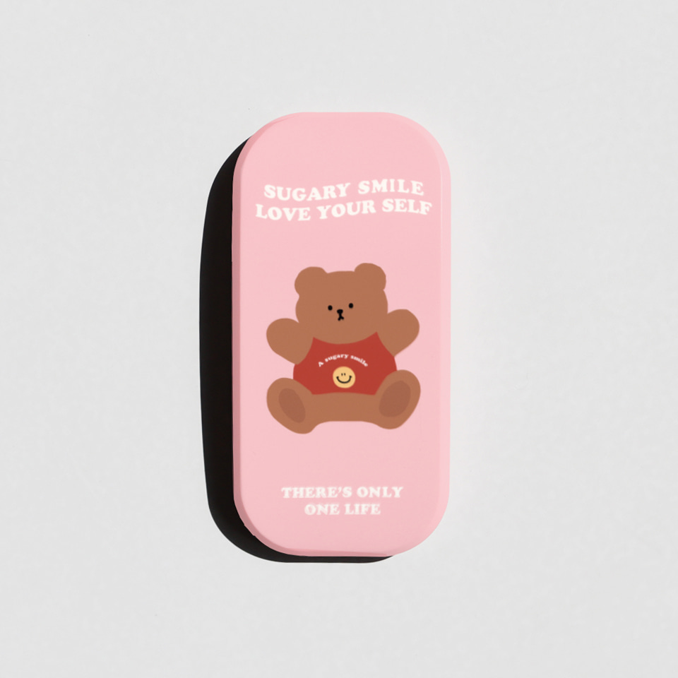 #팝톡.622 Sugary bear(핑크)